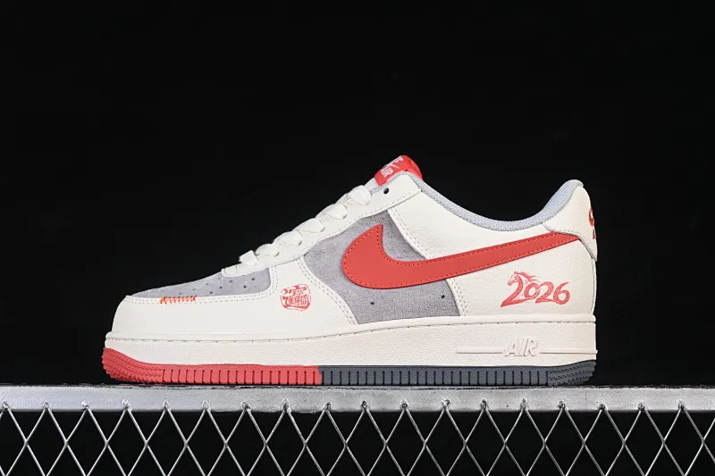 All categories Nk Air Force 1 Air Force series Nk Air Force 1 Low Air Force low-top Nike Air Force 1'07 Low Year of the Horse joint Air Force 1 low-top casual sneakers QW5288-120